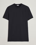 Zimmerli of Switzerland Pureness Modal Crew Neck T-Shirt Black