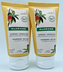 KLORANE Nourishing Conditioner with Mango For Dry Hair 2x 50ml (PackOf2) A40