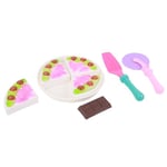 FLYPOP'S - Dinette Gateau - Jeu d'Imitation - 010221 - Multicolore - Plastique - Cuisine - Aliment - Jouet Enfant - Anniversaire - 38,5 cm x 25,5 cm - À Partir de 3 Ans