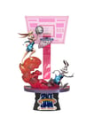 Space Jam 2 D-Stage Diorama Lola Bunny e Bugs Bunny 15 Cm Beast Kingdom Toys