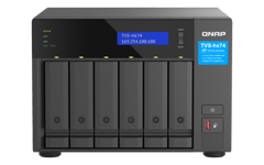 Qnap Tvs-h674 Nas Tower Nätverksansluten (ethernet) Svart I5-12400