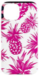 Coque pour iPhone 15 Festive Tropical Ananas Coque de téléphone Motif Noël