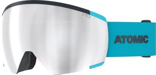 ATOMIC Redster HD Lunettes de ski – Bleu sarcelle – Lunettes de ski aux couleurs contrastées – Lunettes de snowboard de haute qualité – Lunettes avec monture Live Fit – Lunettes de ski pour porteurs