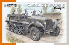 SH72021# Sd.Kfz 10 Zugkraftwagen 1t (Demag D7) - Special Armour  1/72