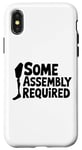 iPhone X/XS Some Assembly Required Funny Leg Amputee Humor Case