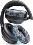 SweatZ XM3-Housses de Protection brevetées pour écouteurs Sony WH1000XM3 Cache-Oreilles en Silicone pour écouteurs Sony WH-1000XM3|Black Camo