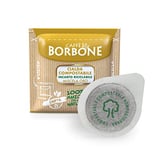 CAFFÈ BORBONE Compostable Coffee Pods, Blend Gold - 100 Pods - System ESE