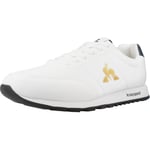 Le Coq Sportif Mixte RACERONE_2 Basket, Optical White/Gold, 41 EU