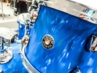 Gretsch Catalina Club 18" Drum Kit, Blue Satin Flame