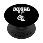 Meilleur art de boxe pour hommes femmes gants de boxe amateurs de sport PopSockets PopGrip Adhésif