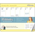 Wititudes 2025 Weekly Desk Pad Calendar