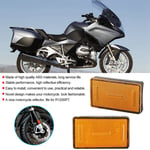 .Motorcycle Yellow Tail Brake Stop Marker Light Reflector Cover Fits For K1200RS