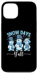 iPhone 13 Snow Days Y'all Snowman Teacher Life Case