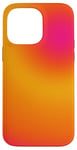 iPhone 14 Pro Max Pink Orange Aura Ombre Case