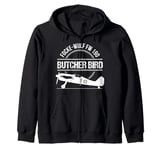 Focke Wulf FW 190 Butcherbird Warbird Fighter Aircraft Shirt Zip Hoodie