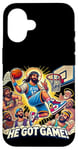 Coque pour iPhone 16 Ballin with the Messiah Rejoignez la communauté Jesus Basketball