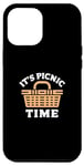 Coque pour iPhone 15 Plus It's Picnic Time - Fun Picnic Basket Design for Outdoor Love