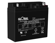 GLOBAL LPL12-18 M5 AGM Batteri 18Ah