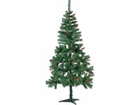 Sapin de Noël artificiel 180 cm avec baies rouges - Infactory