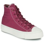 Converse Höga sneakers CHUCK TAYLOR ALL STAR LIFT PLATFORM WORKWEAR TEXTILES HI Bordeaux dam