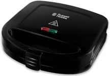 Russell Hobbs Sandwich Toaster Toastie Maker Easy Clean 2 Portion 24520 - Black