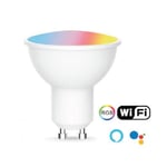 euroLighting LED-heijastin GU10 5W RGBW Tuya WiFi 38°