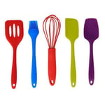 Colourworks 5 Piece Silicone Mini Utensils Set