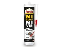 Colle de fixation Pattex Ni clou ni vis tous matériaux Crystal 290g