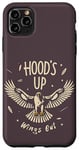 iPhone 11 Pro Max Hoods Up Wings Out Epic Cool Falconry Falconer Bird Hawking Case