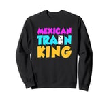 Mens Mexican Train King Dominoes King Sweatshirt