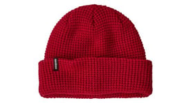 Bonnet unisexe patagonia snowdrifter rouge