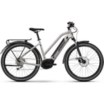 Elcykel hybrid Haibike Trekking 3 Mid Grå M 2024