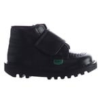 Kickers Childrens Unisex Kick Kilo I Core Kids Black Boots Leather - Size UK 5 Infant