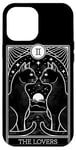 iPhone 12 Pro Max Tarot Card Mystic Cats | The Lovers Couples Valentines Day Case