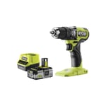 Pack RYOBI 18V Perceuse-visseuse à percussion Brushless - 1 Batterie 4,0Ah - 1 Chargeur rapide 2,0Ah