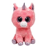 ty Beanie Boos Magic the Pink Unicorn (Solid Eye Colour) - 6 inch