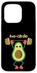 iPhone 15 Pro Avo Cardio Fitness Gym Workout Weights Deadlift Funny Case