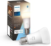 Philips Hue White A60 Smart LED Light Bulb [E27 Edison Screw] for Home Indoor L