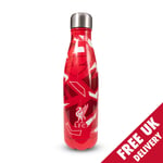 Liverpool FC Thermal Stainless Bottle - 500ml - Red - Official Merchandise