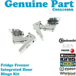 GENUINE Fridge Freezer Integrated Door Hinge Kit WHIRLPOOL