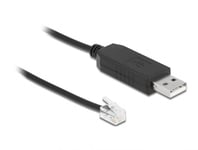 DELOCK – Adapter cable USB Type-A to Serial RS-232 RJ10 with ESD protection Meade Autostar 2 m (66