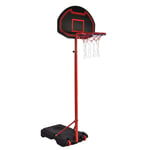 libelyef Basketball Hoop for Kids, Adjustable Basketball hoop and stand Set Portable Kids Basketball Hoop - Adjustable height 1.55-2.1m