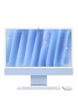 Apple Imac (M4, 2024) 24 Inch With Retina 4.5K Display, 10-Core Cpu And 10-Core Gpu, 512Gb Ssd - Blue - Imac Only