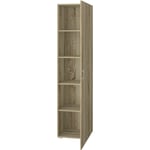 Armoire En Chêne 1 Porte + 4 Étagères