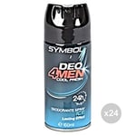 Symbol Set 24 Déodorant Spray Homme Ice 150 hygiène et Soin de la Personne, Multicolore, Unique