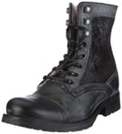 Buffalo London ES 1009 Apache BATDO IMI BOR 120148, Bottes Femme - Noir-TR-L-1-10, 40 EU