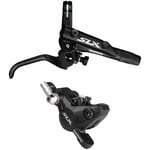 Shimano SLX M7000 Skivebremssett | Venstre/Front | I-SPEC II | Post Mount | G03S Skivebremsklosser Mangler Farge