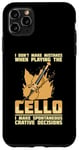 iPhone 11 Pro Max Cello Instrument Funny Playing Musical Lesson Case