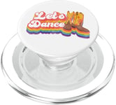 Line Dancing Dance Teacher Retro Let's Dance PopSockets PopGrip for MagSafe