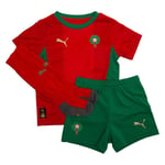 Morokko Hjemmedrakt 2024/25 Africa Cup Of Nations 2025 Mini-kit Barn - PUMA, størrelse 110 cm